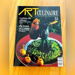Art Culinaire International Hardback book magazine foodie cook recipes #32 1994